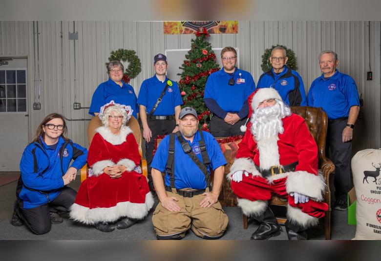 Photo courtesy of the Coggon Fire Department 