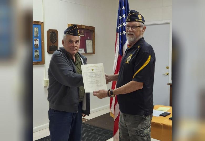 Photo submitted by Robert Merritt, Post 376 Adjutant